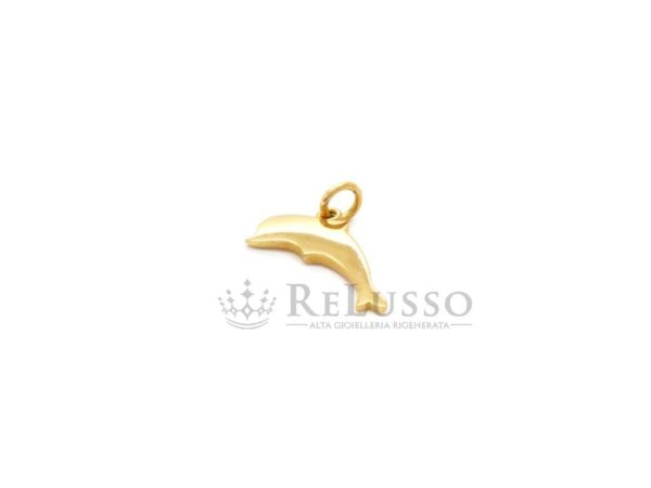 Charms Dodo Delfino 2gr. in oro giallo 18kt foto2