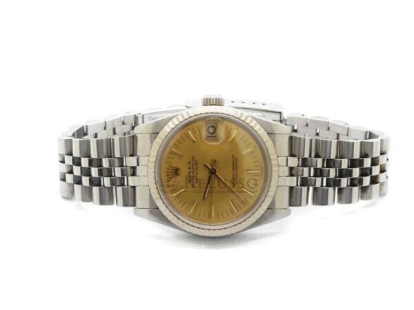 Rolex Datejust Lady ref. 68274 in acciaio con ghiera oro bianco foto5