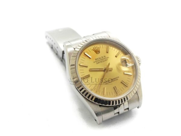 Rolex Datejust Lady ref. 68274 in acciaio con ghiera oro bianco foto6