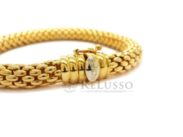 Bracciale FOPE modello Kaleida in oro giallo 18kt foto2