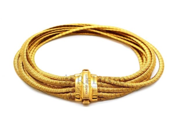 Bracciale Marco Bicego collezione Marrakech in oro giallo 18kt. foto13