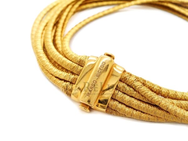 Bracciale Marco Bicego collezione Marrakech in oro giallo 18kt. foto7