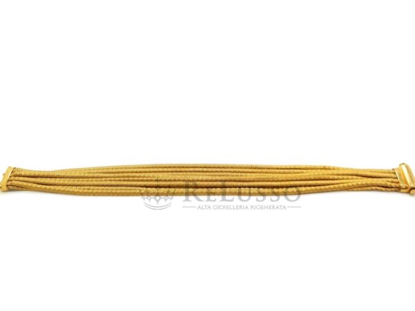 Bracciale Marco Bicego collezione Marrakech in oro giallo 18kt. foto4